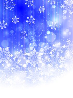 Christmas snow background 　